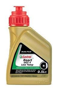 Лот: 14921150. Фото: 1. Castrol React DOT 4 Low Temp... Масла, жидкости