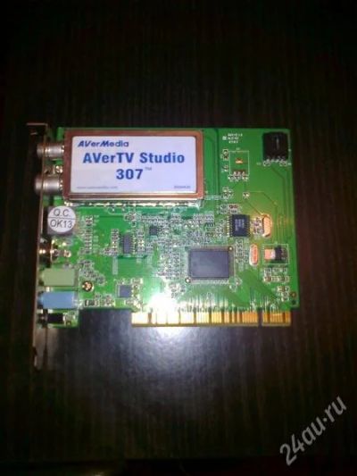 Лот: 744476. Фото: 1. TV TUNER AVER TV STUDIO 307. ТВ-тюнеры и карты захвата