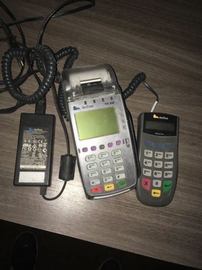 Лот: 14800423. Фото: 1. POS-терминал vx 520 verifone. Другое (компьютеры, оргтехника, канцтовары)