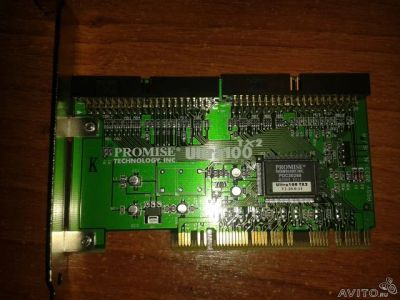 Лот: 8531279. Фото: 1. контроллер PCI - IDE Promise Ultra... Платы расширения, контроллеры, доп. порты