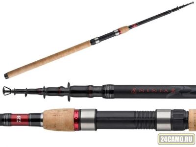 Лот: 13028220. Фото: 1. Спиннинг тел. DAIWA "Ninja-X Tele... Удочки, спиннинги