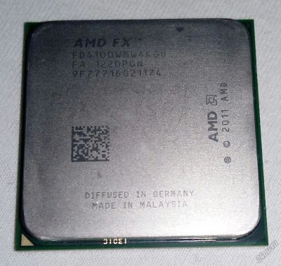 Лот: 8659430. Фото: 1. Amd fx 4100 3.6Ghz (4 ядра). Процессоры