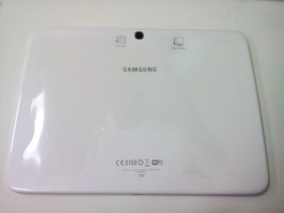 Лот: 12316984. Фото: 1. Задняя крышка Samsung P5210 белый. Корпуса, клавиатуры, кнопки