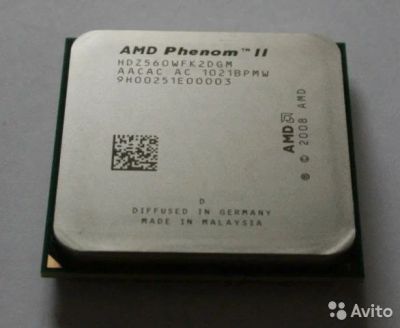 Лот: 10854936. Фото: 1. Продам Phenom II x2 560. Процессоры
