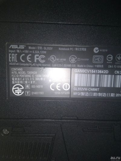 Лот: 13747752. Фото: 1. Аккумулятор для ноутбука ASUS... Аккумуляторы
