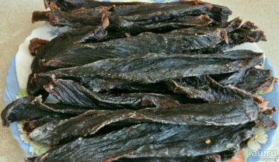 Лот: 10639813. Фото: 1. Продам 1 кг. вяленого мяса дикого... Мясо, птица, яйцо