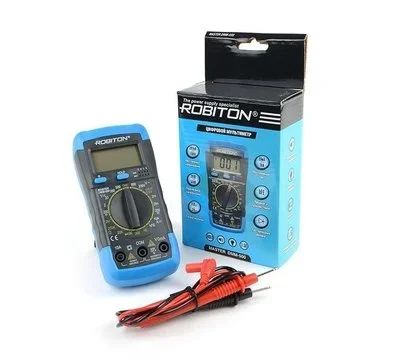 Лот: 21519052. Фото: 1. Мультиметр ROBITON Master DMM-500... Радиолюбительский инструмент