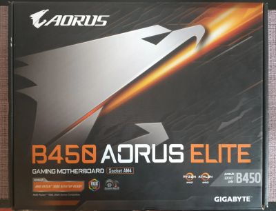 Лот: 17929039. Фото: 1. Комплект AM4 GigaByte B450 AORUS... Комплекты запчастей