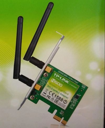 Лот: 10951841. Фото: 1. Wi-Fi адаптер PCI-E TP-LINK TL-WDN3800... WiFi, Bluetooth адаптеры