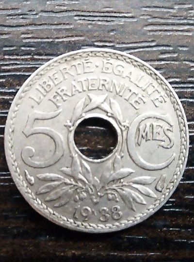 Лот: 15296518. Фото: 1. Франция 1938г. Европа