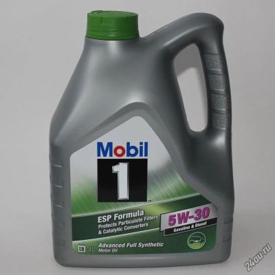 Лот: 6427513. Фото: 1. Mobil 1 ESP 5W-30 4L. ( мобил... Масла, жидкости