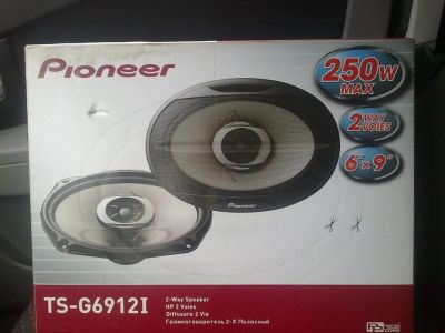 Лот: 5065071. Фото: 1. Pioneer TS-G6912I колонки. Акустика автомобильная