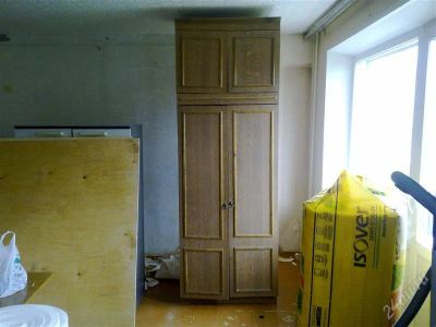 Лот: 1119265. Фото: 1. шкаф высокий. Шкафы, шкафы-купе