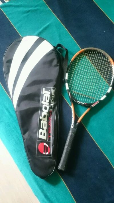 Лот: 9996171. Фото: 1. Чехол для теннисной ракетки Babolat... Мячи, ракетки, шайбы, клюшки