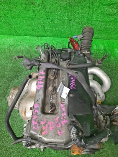 Лот: 16691762. Фото: 1. Двигатель Toyota Vista ZZV50 1ZZ-FE... Двигатель и элементы двигателя