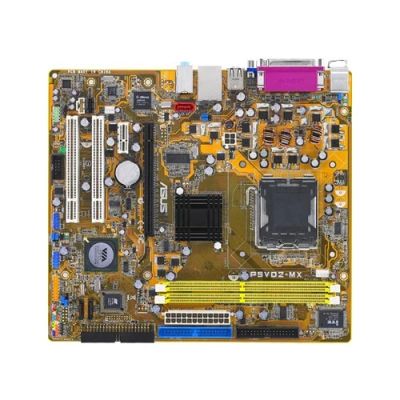 Лот: 9013534. Фото: 1. Материнская плата ASUS P5VD2-MX. Материнские платы