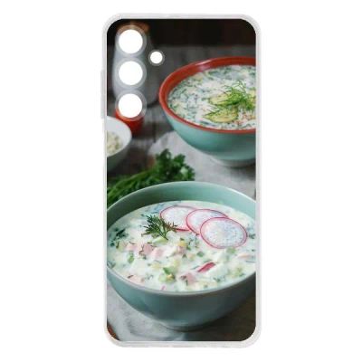 Лот: 25540787. Фото: 1. Чехол Krutoff Clear Case "Окрошка... Чехлы, бамперы