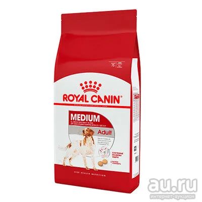 Лот: 14975996. Фото: 1. Royal Canin Medium Adult 15кг. Корма