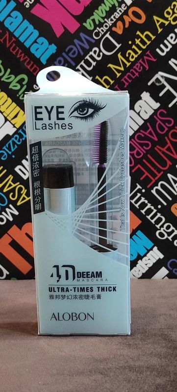 Лот: 18036978. Фото: 1. Тушь для ресниц 4D ALOBON Синяя. Уход за телом
