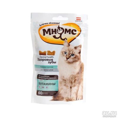 Лот: 10399604. Фото: 1. лакомство Мнямс Здоровые Зубы... Корма