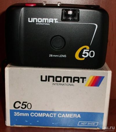 Лот: 8559509. Фото: 1. Фотоаппарат пленочный Unomat C50... Плёночные компактные