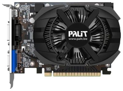 Лот: 9713758. Фото: 1. Видеокарта GeForce GTX 650 (Palit... Видеокарты