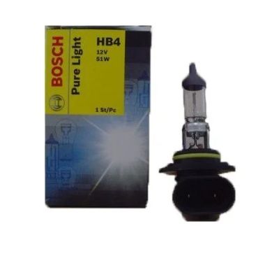Лот: 4858607. Фото: 1. Лампа HB4 Bosch 12V 51W Pure Liqht... Оптика и освещение