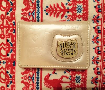 Лот: 8086954. Фото: 1. Кошелек Hello Kitty белый. Бумажники, кошельки, портмоне