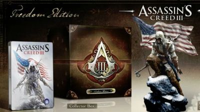 Лот: 3579842. Фото: 1. Assassin's Creed 3 Freedom edition... Игры для ПК