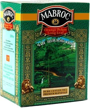 Лот: 8643183. Фото: 1. Чай "Маброк" OP Премьер , крупнолистовой... Чай, кофе, какао