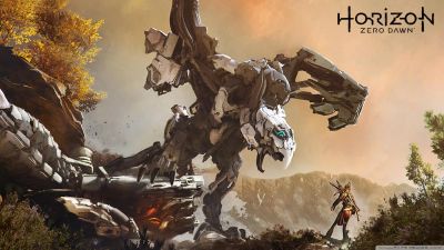 Лот: 9802725. Фото: 1. Диск Horizon Zero Dawn Sony Playstation... Игры для консолей