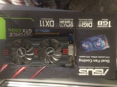 Лот: 12036065. Фото: 1. GTX 650TI 1gb 128bit. Видеокарты