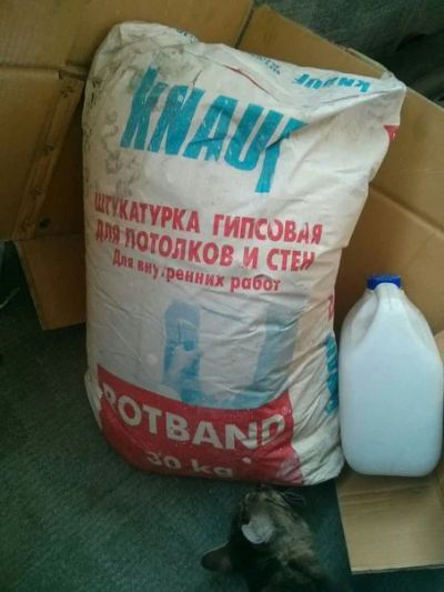 Лот: 7683751. Фото: 1. Штукатурка. Смеси, шпатлевки, цемент