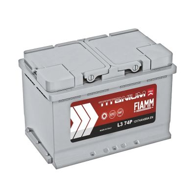 Лот: 16989533. Фото: 1. Fiamm TITANnUM PRO 74.0 L3 обр... Аккумуляторы