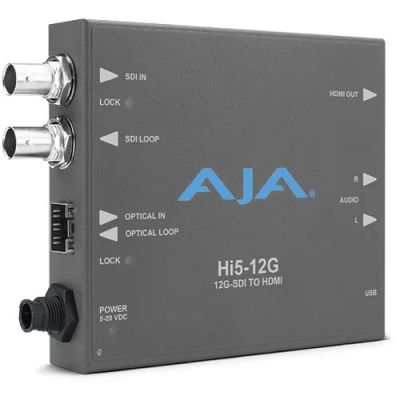 Лот: 21438861. Фото: 1. Конвертер AJA Hi5-12G 12G-SDI... Шлейфы, кабели, переходники