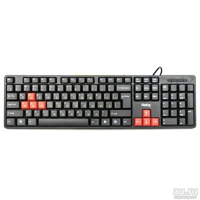 Лот: 9218962. Фото: 1. Клавиатура Dialog KS-030BR USB... Клавиатуры и мыши