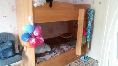 Лот: 10525240. Фото: 1. Кровать двухярустная. Детские кровати и кроватки