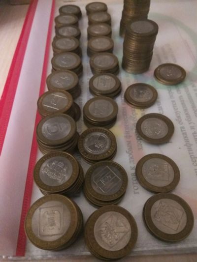 Лот: 11773031. Фото: 1. Монеты 10 рублей из серий Древние... Наборы монет