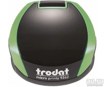 Лот: 16523216. Фото: 1. Trodat Micro Printy 9342 green... Печати, штампы, оснастки