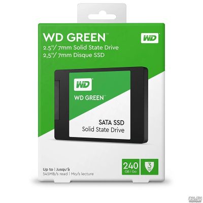 Лот: 16139303. Фото: 1. Накопитель SSD 240 ГБ WD Green... SSD-накопители
