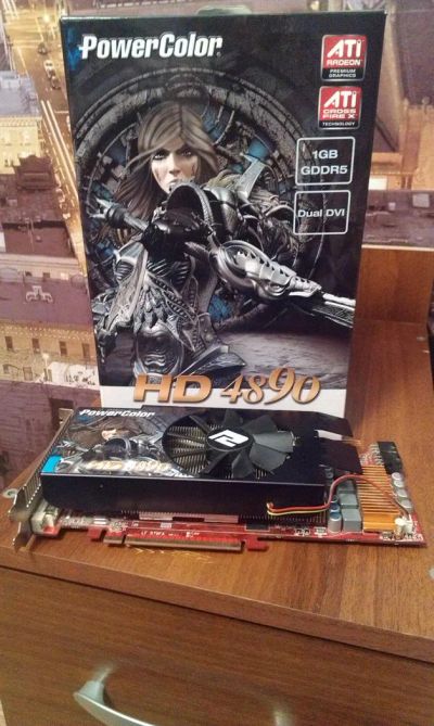 Лот: 3571305. Фото: 1. ATI Radeon 4890 PowerColor. Видеокарты
