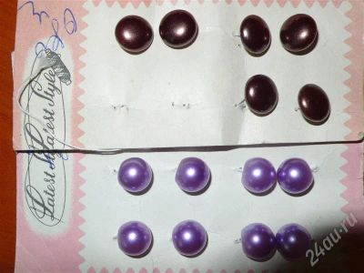 Лот: 660082. Фото: 1. пуговицы 35 шт. Украшения, фурнитура