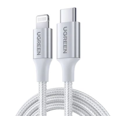 Лот: 21506899. Фото: 1. Кабель UGREEN USB-C to Lightning... Шлейфы, кабели, переходники