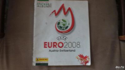 Лот: 9629780. Фото: 1. Журнал с наклейками Евро 2008... Наклейки, карточки, вкладыши