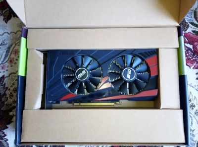 Лот: 20667422. Фото: 1. Видеокарта GTX 1050 Ti Asus Expedition. Видеокарты