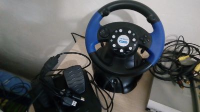 Лот: 15459639. Фото: 1. Игровой руль Dv Tech VD-72. Рули, джойстики