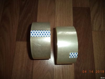 Лот: 13637564. Фото: 1. Скотч ширина 45 мм! Два штуки. Другое (канцелярские и офисные товары)