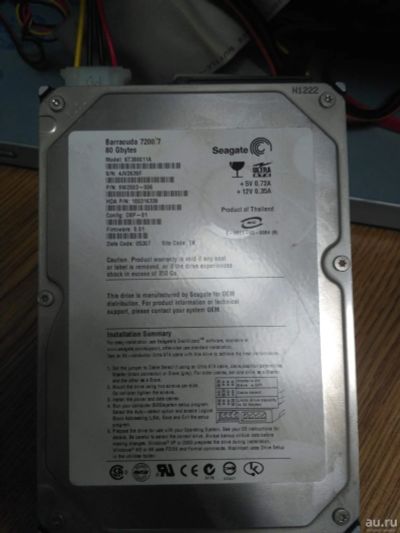 Лот: 12785884. Фото: 1. Жесткий диск Seagate Barracuda... Жёсткие диски