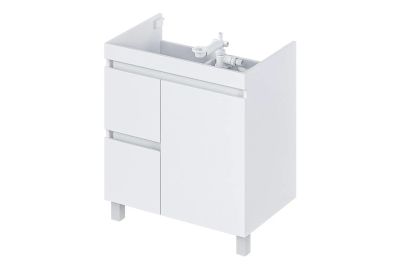 Лот: 23661414. Фото: 1. Тумба 1Marka Cube. Мебель для ванной комнаты