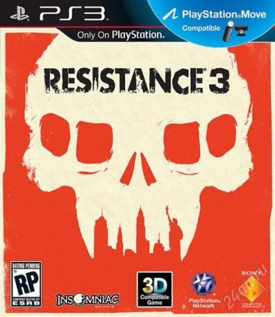 Лот: 919581. Фото: 1. resistance 3, игра для playstation... Игры для консолей